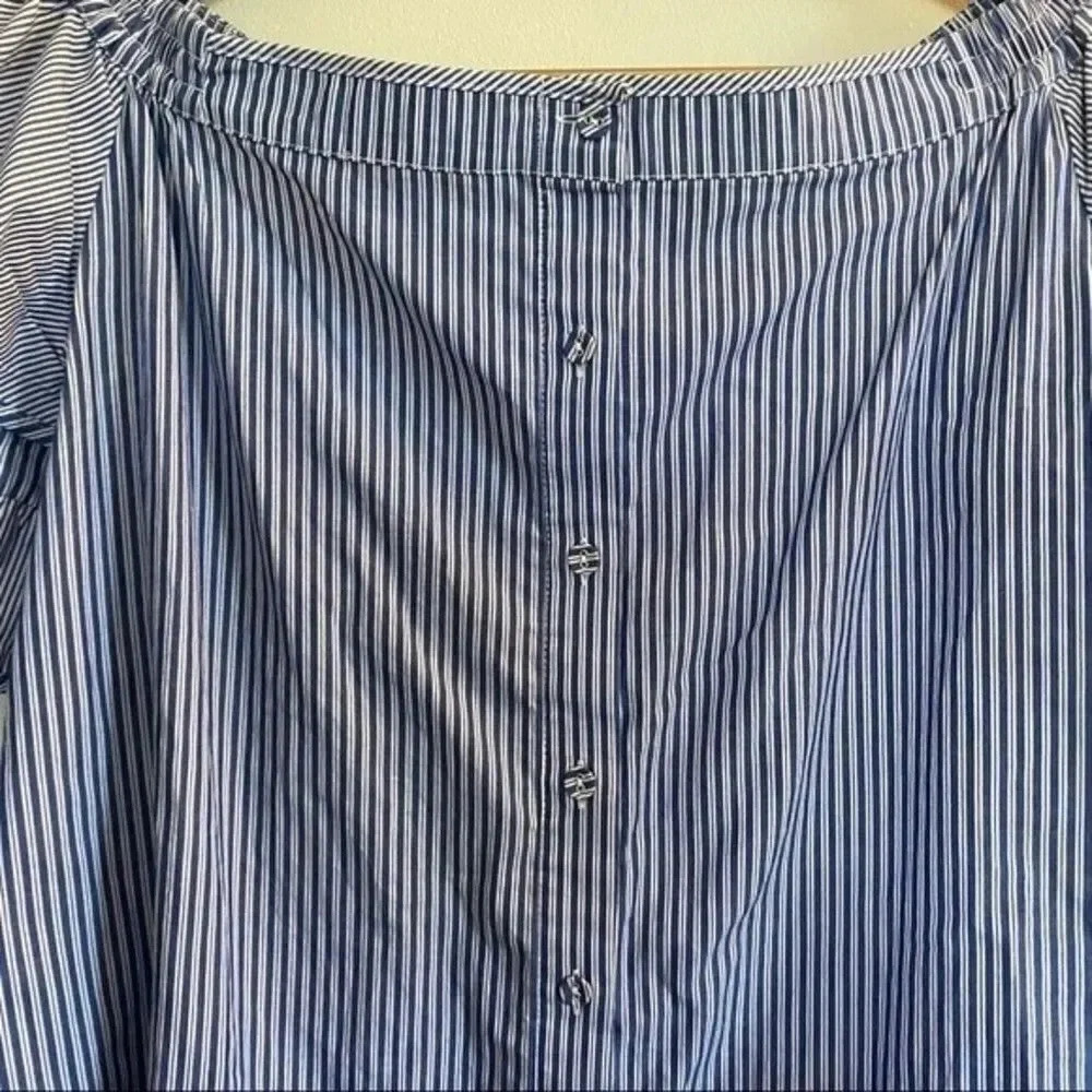 Parker Off the Shoulder Striped Top - Picture 4 of 9